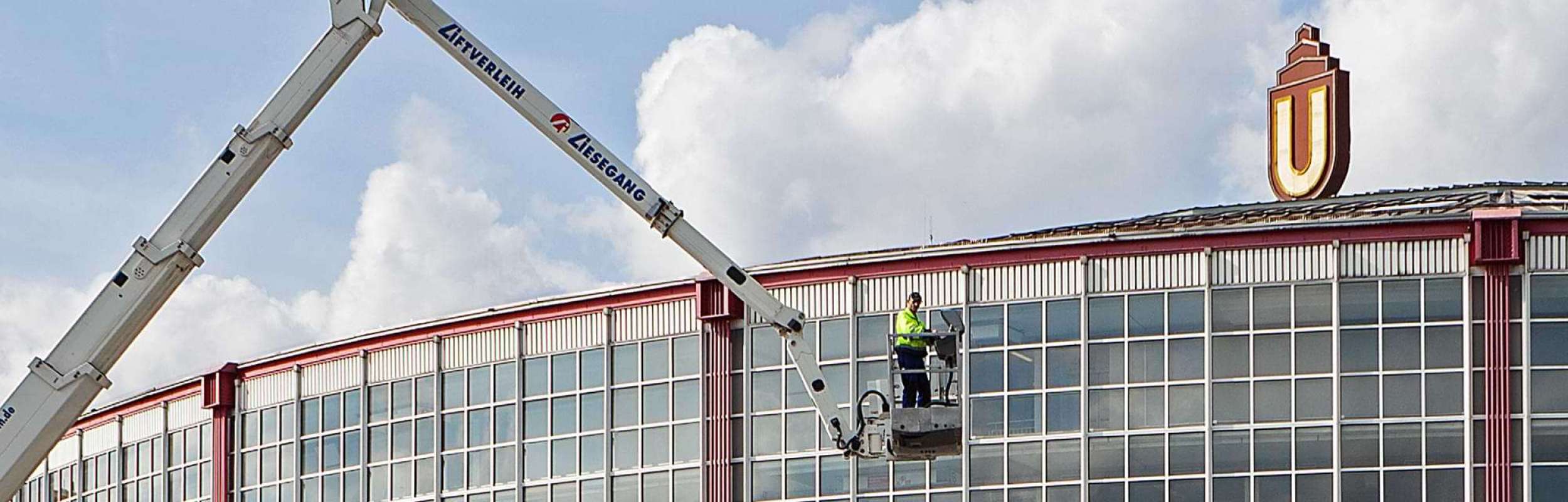 Arbeiten am Kongress Zentrum